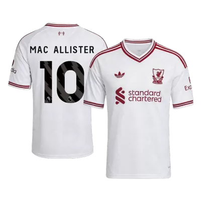 Camiseta MAC ALLISTER #10 Liverpool 2026/27 Segunda Equipación - Versión Hincha - camisetasfutbol