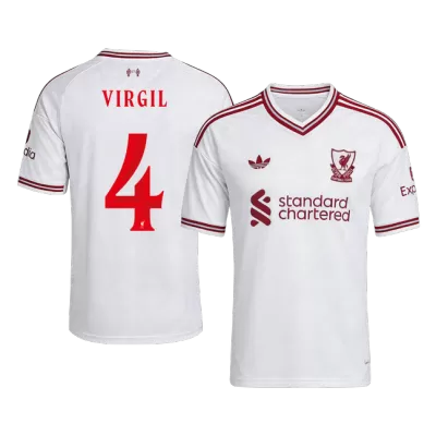 UCL Camiseta VIRGIL #4 Liverpool 2026/27 Segunda Equipación - Versión Hincha - camisetasfutbol