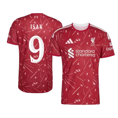 UCL Camiseta versión jugador ISAK #9 Liverpool 2026/27 Primera Equipación - Versión Jugador - camisetasfutbol