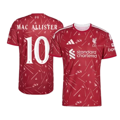 UCL Camiseta versión jugador MAC ALLISTER #10 Liverpool 2026/27 Primera Equipación - Versión Jugador - camisetasfutbol