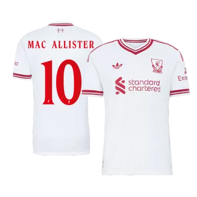 UCL Camiseta versión jugador MAC ALLISTER #10 Liverpool 2026/27 Segunda Equipación - Versión Jugador - camisetasfutbol