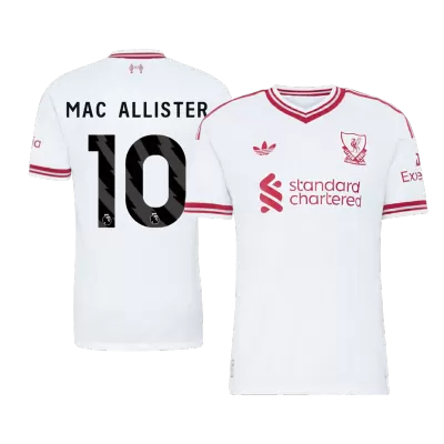 Camiseta versión jugador MAC ALLISTER #10 Liverpool 2026/27 Segunda Equipación - Versión Jugador - camisetasfutbol