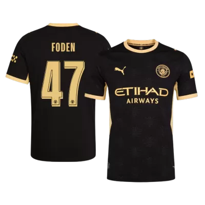UCL Camiseta versión jugador FODEN #47 Manchester City 2026/27 Segunda Equipación - Versión Jugador - camisetasfutbol
