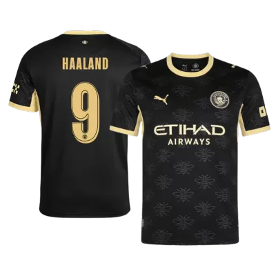 UCL Camiseta HAALAND #9 Manchester City 2026/27 Segunda Equipación - Versión Hincha - camisetasfutbol