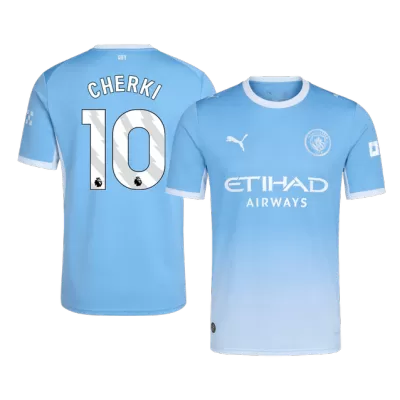 Camiseta CHERKI #10 Manchester City 2026/27 Primera Equipación - Versión Hincha - camisetasfutbol