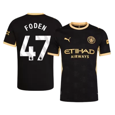 Camiseta versión jugador FODEN #47 Manchester City 2026/27 Segunda Equipación - Versión Jugador - camisetasfutbol