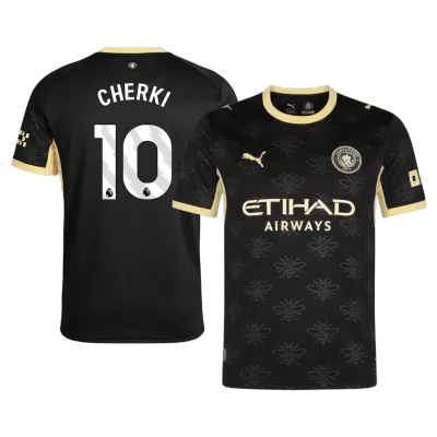 Camiseta CHERKI #10 Manchester City 2026/27 Segunda Equipación - Versión Hincha - camisetasfutbol