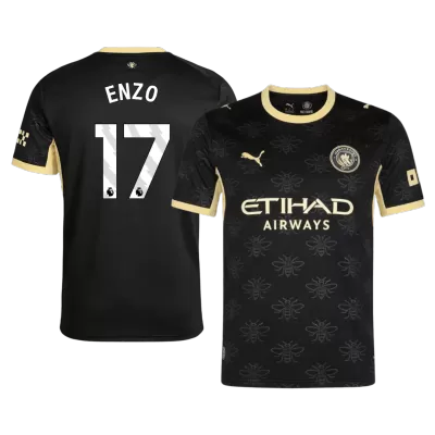 Camiseta ENZO #17 Manchester City 2026/27 Segunda Equipación - Versión Hincha - camisetasfutbol
