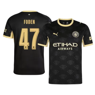 UCL Camiseta FODEN #47 Manchester City 2026/27 Segunda Equipación - Versión Hincha - camisetasfutbol