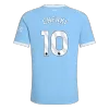Camiseta versión jugador CHERKI #10 Manchester City 2026/27 Primera Equipación - Versión Jugador - camisetasfutbol