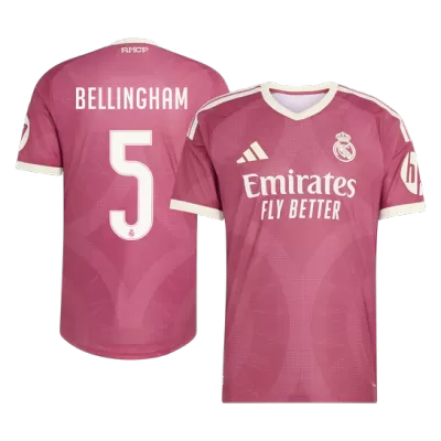 Camiseta versión jugador BELLINGHAM #5 Real Madrid 2026/27 Tercera Equipación - Versión Jugador - camisetasfutbol