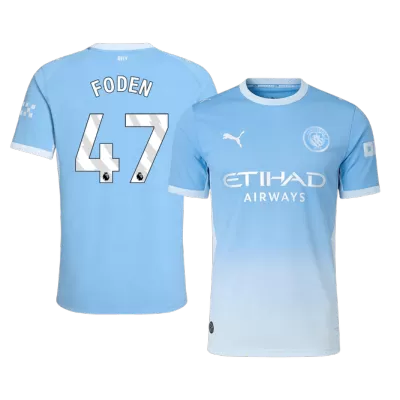 Camiseta versión jugador FODEN #47 Manchester City 2026/27 Primera Equipación - Versión Jugador - camisetasfutbol