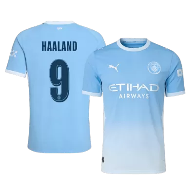 UCL Camiseta versión jugador HAALAND #9 Manchester City 2026/27 Primera Equipación - Versión Jugador - camisetasfutbol