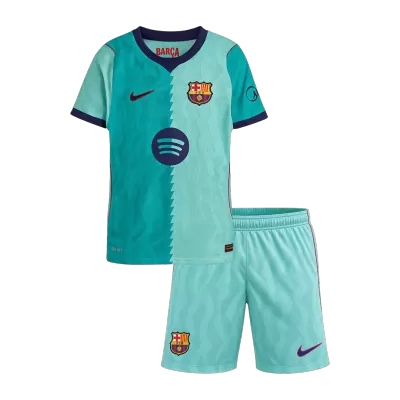 Miniconjunto Barcelona 2026/27 Tercera Equipación Niño - camisetasfutbol