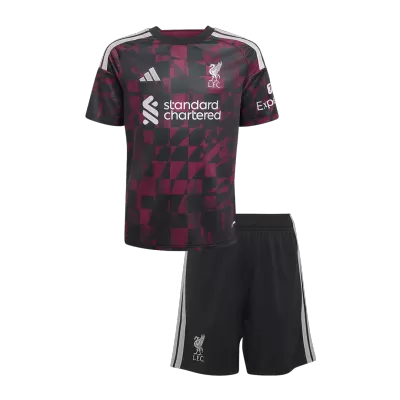 Miniconjunto Liverpool 2026/27 Tercera Equipación Niño - camisetasfutbol