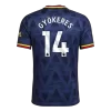 Camiseta versión jugador GYÖKERES #14 Arsenal 2026/27 Segunda Equipación - Versión Jugador - camisetasfutbol