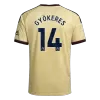 Camiseta versión jugador GYÖKERES #14 Arsenal 2026/27 Tercera Equipación - Versión Jugador - camisetasfutbol