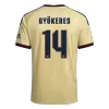 UCL Camiseta versión jugador GYÖKERES #14 Arsenal 2026/27 Tercera Equipación - Versión Jugador - camisetasfutbol