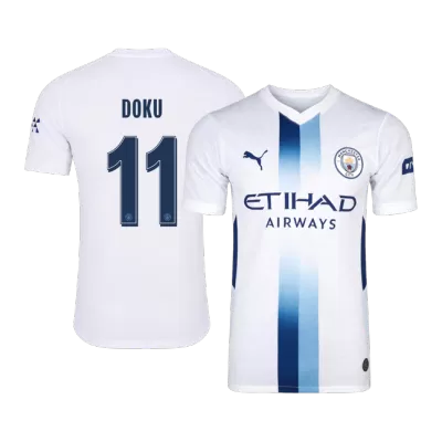 UCL Camiseta versión jugador DOKU #11 Manchester City 2026/27 Tercera Equipación - Versión Jugador - camisetasfutbol