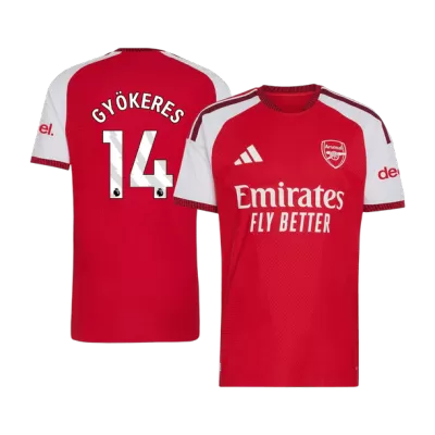 Camiseta versión jugador GYÖKERES #14 Arsenal 2026/27 Primera Equipación - Versión Jugador - camisetasfutbol