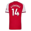 Camiseta versión jugador GYÖKERES #14 Arsenal 2026/27 Primera Equipación - Versión Jugador - camisetasfutbol