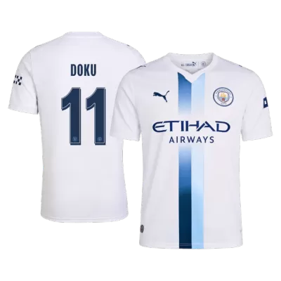 UCL Camiseta DOKU #11 Manchester City 2026/27 Third - Versión Hincha - camisetasfutbol