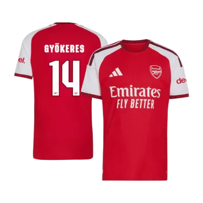 UCL Camiseta versión jugador GYÖKERES #14 Arsenal 2026/27 Primera Equipación - Versión Jugador - camisetasfutbol