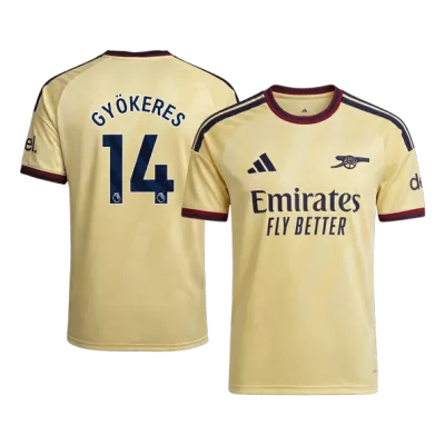 Camiseta versión jugador GYÖKERES #14 Arsenal 2026/27 Tercera Equipación - Versión Jugador - camisetasfutbol