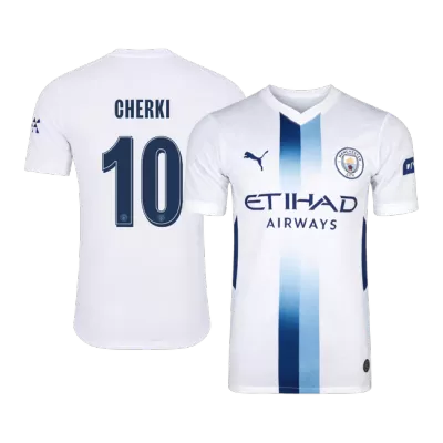 UCL Camiseta versión jugador CHERKI #10 Manchester City 2026/27 Tercera Equipación - Versión Jugador - camisetasfutbol
