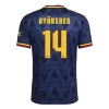 UCL Camiseta versión jugador GYÖKERES #14 Arsenal 2026/27 Segunda Equipación - Versión Jugador - camisetasfutbol