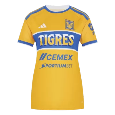 Camiseta Tigres UANL 2026/27 Primera Equipación Local Mujer - Versión Hincha - camisetasfutbol